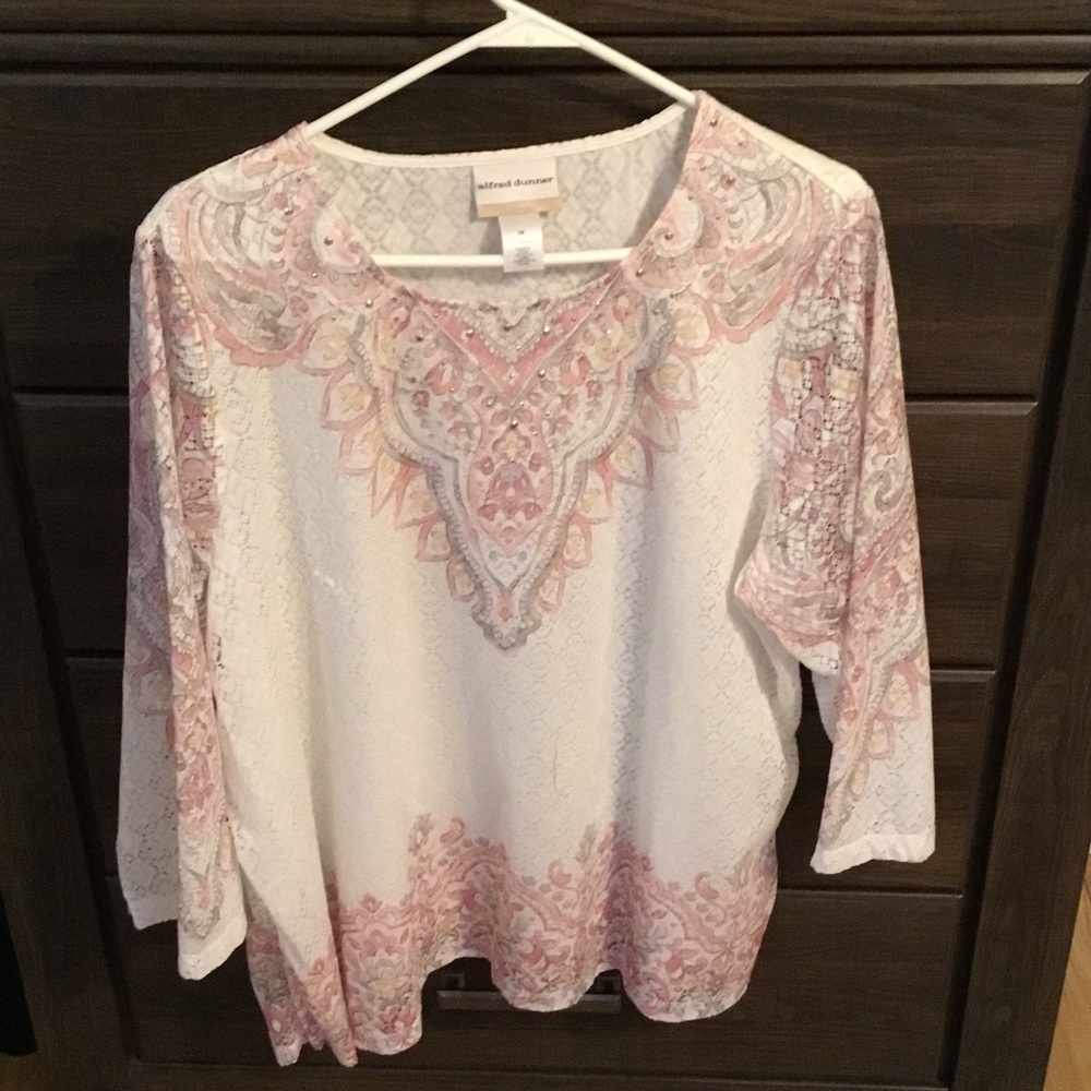 Alfred Dunner dress blouse